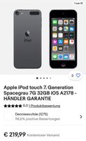 Apple iPod touch 7. Generation Spacegrau 7G 32GB iOS A2178.! Hessen - Kassel Vorschau