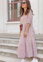 H&M Kleid Dress Maxikleid Sommerkleid Blumenmuster geblümt rosa M Bayern - Elsenfeld Vorschau