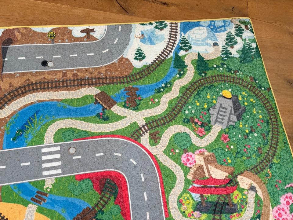 SPIELETEPPICH SPIELTEPPICH AUTOTEPPICH TEPPICH SPIELZEUG AUTOS in Schwelm