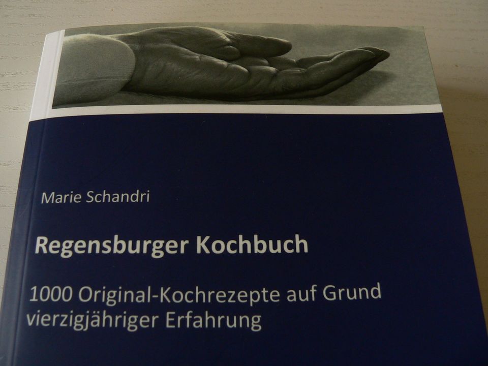 Regensburger Kochbuch Marie Schandri in Fürth