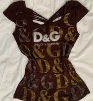 D&G Dolce & Gabbana Baby-Tee crop-top Oberteil cami vintage xs m Nordrhein-Westfalen - Hagen Vorschau