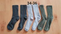 3x Socken Gr. 34/36 ❤Strick❤ grau/khaki Rheinland-Pfalz - Bad Kreuznach Vorschau