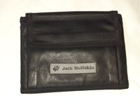 Jack Wolfskin Reisebrieftasche Leder schwarz Baden-Württemberg - Ludwigsburg Vorschau