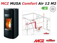 MCZ Pelletofen MUSA Comfort Air 12 M2 / kanalisierbar / lieferbar Bayern - Hammelburg Vorschau