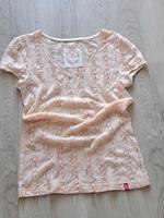 Esprit süsses T Shirt Spitze Stretch V Neck 40 Bayern - Weidenbach Vorschau