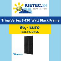 TOP PREIS IM OKTOBER - Trina Vertex S 430 Watt Black Frame Photovoltaik Solar PV Modul Baden-Württemberg - Eberstadt Vorschau