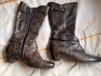 Damen Stiefel „ Jana“ Gr. 7 echt Leder Niedersachsen - Bovenden Vorschau