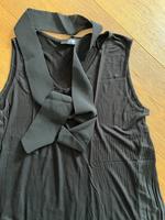 Hallhuber ausgefallenes Top schwarz Gr XL Chiffonrücken Nordrhein-Westfalen - Korschenbroich Vorschau