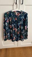 Bluse H&M blau floral Blumen Muster Gr. 42 Münster (Westfalen) - Centrum Vorschau