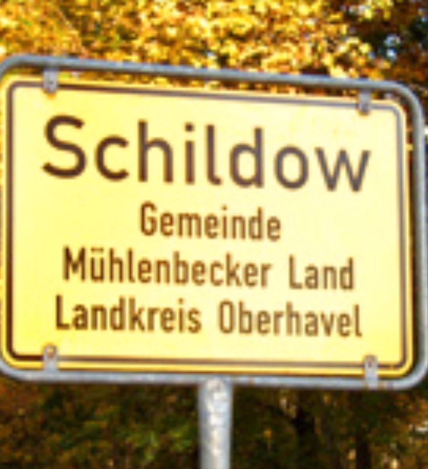 GEWERBEGRUNDSTÜCK -900m2 MIT BÜRO-800 Meter vor Berlin- in Schildow