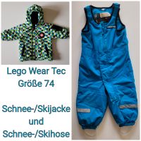 Lego Wear Gr 74 Schneejacke Skijacke Schneehose Skihose blau grün Berlin - Pankow Vorschau