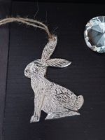 je 4,50 €... Oster Hase Hänge Deko Aluminium Silber farbig stabil Nordrhein-Westfalen - Rheinbach Vorschau