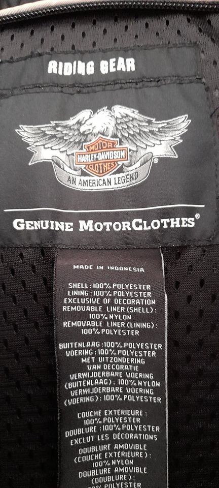 Harley davidson Motorradjacke XXL in Lauterecken