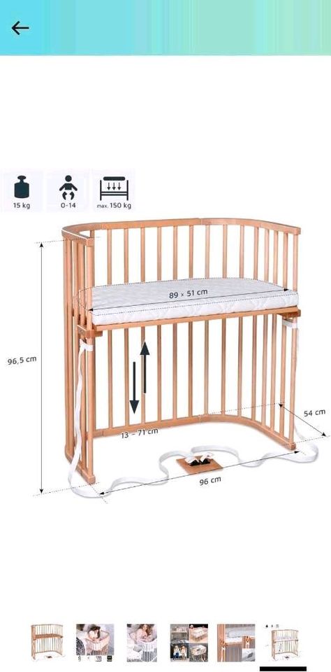 Babybay Boxspring Beistellbett, inkl. Mesh- Nestchen + Matratze in Bernburg (Saale)