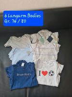 6 Kurzarm Bodies, Polo-Body, Gr. 74/80 Bayern - Medlingen Vorschau