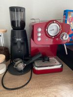 Kleine siebträger Kaffeemaschine mit Kaffeemühle Nordrhein-Westfalen - Reken Vorschau