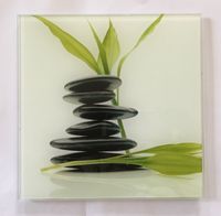 Glasbild "Feng Shui Balance" Steine (Eurographics) 20 x 20 cm Bayern - Regensburg Vorschau