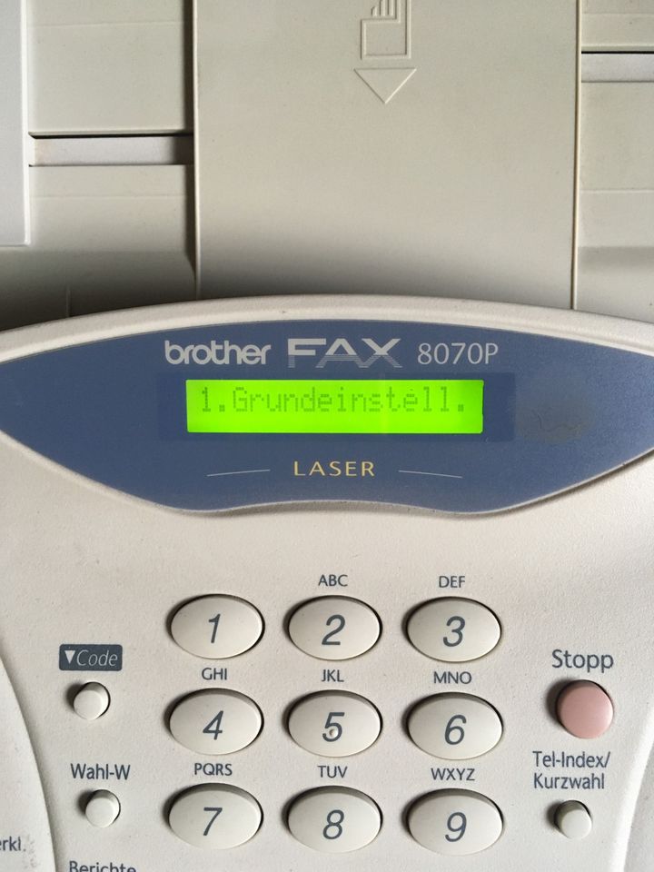 Fax 8070 Brother in Berlin