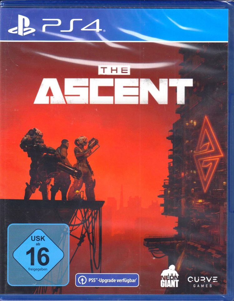 The Ascent - Standard / Cyber Edition - PS4 / PS5 NEU in Berlin