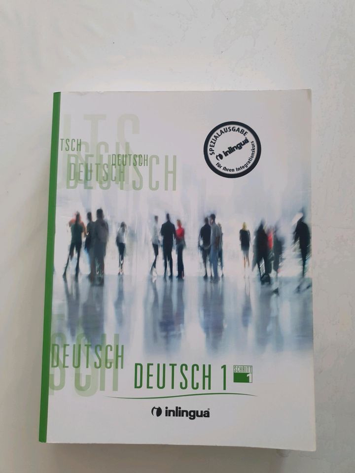 Inlingua deutsche Bücher A1, A2, B1 Kursbuch in Essen