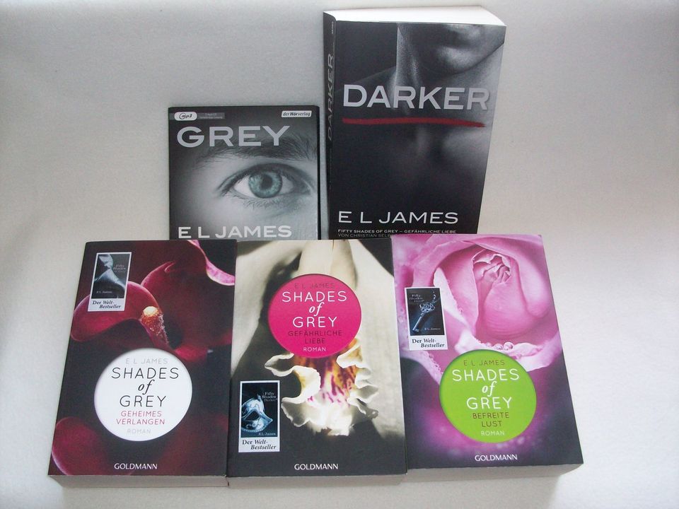 Fifty Shades of Grey mit Grey und Darker - Tolles Bücher Set in Spiesen-Elversberg