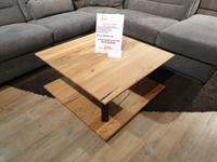 Neu Couchtisch Wildeiche massiv geölt Metall schwarz Rollen 80x80 Nordrhein-Westfalen - Coesfeld Vorschau