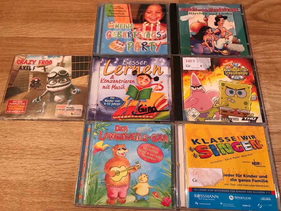 Verschiedene CDs in Göttingen