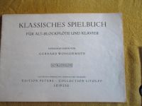 Klassisches Spielbuch für Alt-Blockflöte und Klavier Gerhard Wohl Bayern - Schönau a. Königssee Vorschau