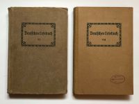 2x historisches 100J. altes Deutsches Lesebuch VI 1924 u.VII 1925 Nossen - Zetta Vorschau