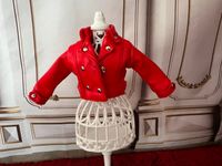 Blythe Puppe, BJD Puppe, Barbie Puppe-Outfit/ Kleidung rote Jacke Niedersachsen - Algermissen Vorschau