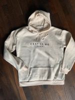 Hoodie ❤️ Sweater creme “C’est la vie” Gr 38 Frankfurt am Main - Bockenheim Vorschau