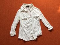Zara Bluse Weiß 34 Langarm schöne Details Hessen - Hochheim am Main Vorschau