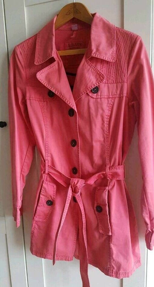 S. Oliver Trenchcoat Gr. 40, pink in Stolberg (Rhld)