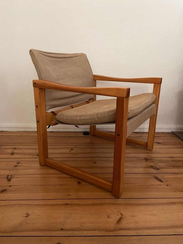 IKEA Diana Safari Sessel Stuhl Vintage Karin Mobring Holz in Berlin