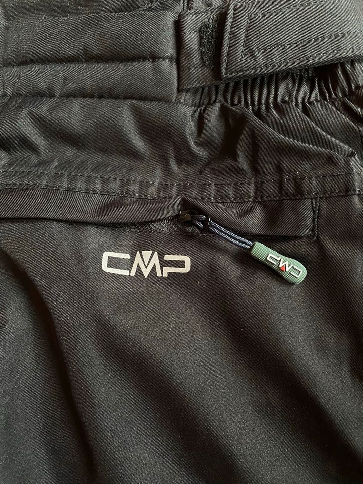 CMP Skihose Gr. 48 Herren schwarz mit Trägern in Altenburg