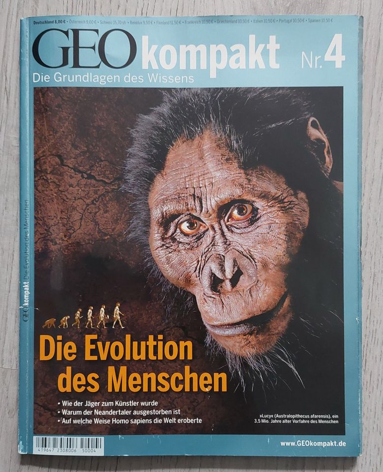GEO kompakt Nr. 4 - Die Evolution des Menschen in Einbeck
