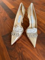 Original Jimmy Choo Pumps NP 890€ Gold Baden-Württemberg - Heidelberg Vorschau