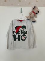 dünnes Shirt Mickey Weihnachten Gr. 110 Hessen - Seligenstadt Vorschau