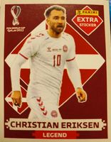 Christian Eriksen Panini Extra Sticker WM 2022 Burgund Baden-Württemberg - Bodman-Ludwigshafen Vorschau