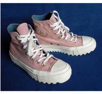 CONVERSE CHUCKS Tylor All Star Lift Ripple Gr. 36,5 pink high Hessen - Hanau Vorschau