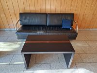 Couch und Couchtisch / Sofa schwarz Rheinland-Pfalz - Wallmerod Vorschau