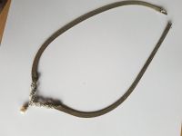 tolles Collier Silber mit Perle + Markasiten 835 gepunzt ca.41cm Obervieland - Arsten Vorschau