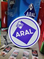 Aral Lampe Ausleger LED Garage Halle Oldtimer Auto Deko Tanksäule Nordrhein-Westfalen - Oberhausen Vorschau