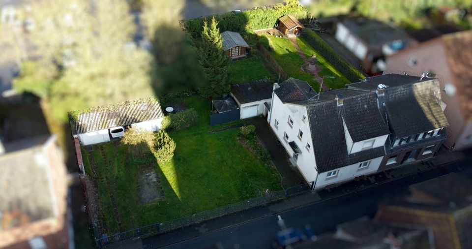 *1.222 m² großes Baugrundstück* Nähe Stadtpark Rheine Teilb. bebaut mit zwei älteren Häusern in Rheine