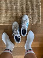 K-Swiss Sneaker weiß getragen & benutzt Berlin - Mitte Vorschau
