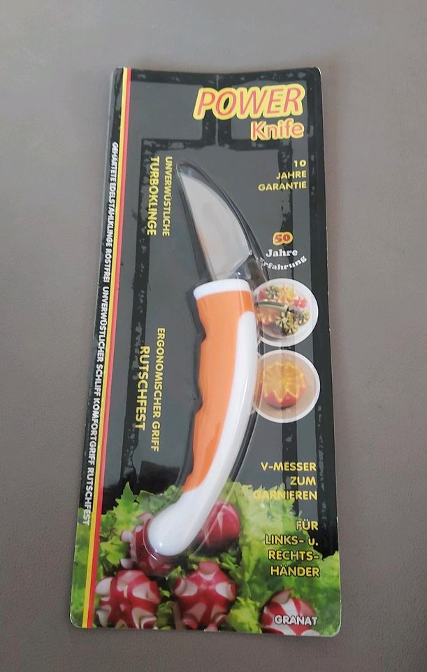 Granat Combi-Schäler wie neu und Power Knife neu in Gaukönigshofen