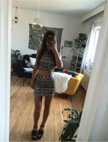 Neu Samt Zweiteiler Mini Rock Crop top Kleid Festival twin set Nürnberg (Mittelfr) - Südstadt Vorschau