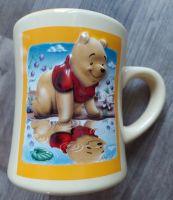 Disney "Winnie the Pooh" Becher Tasse Mug Cup Rarität Retro Niedersachsen - Marschacht Vorschau