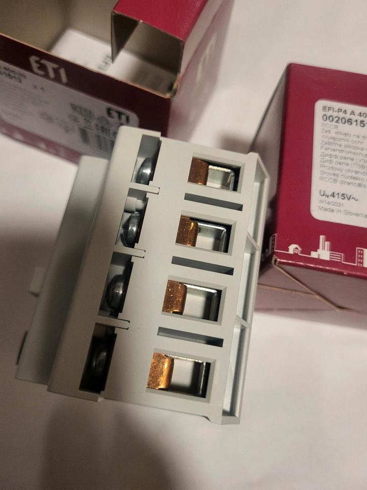 ETI Fehlerstromschutzschalter 40A/0.03 A FI EFI-P4 A 40/0.03 in Uelsen