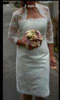 Brautkleid Standesamt sehr schön Ivory Gr. 38- 40 Jäckchen Spitze Saarland - Ensdorf Vorschau